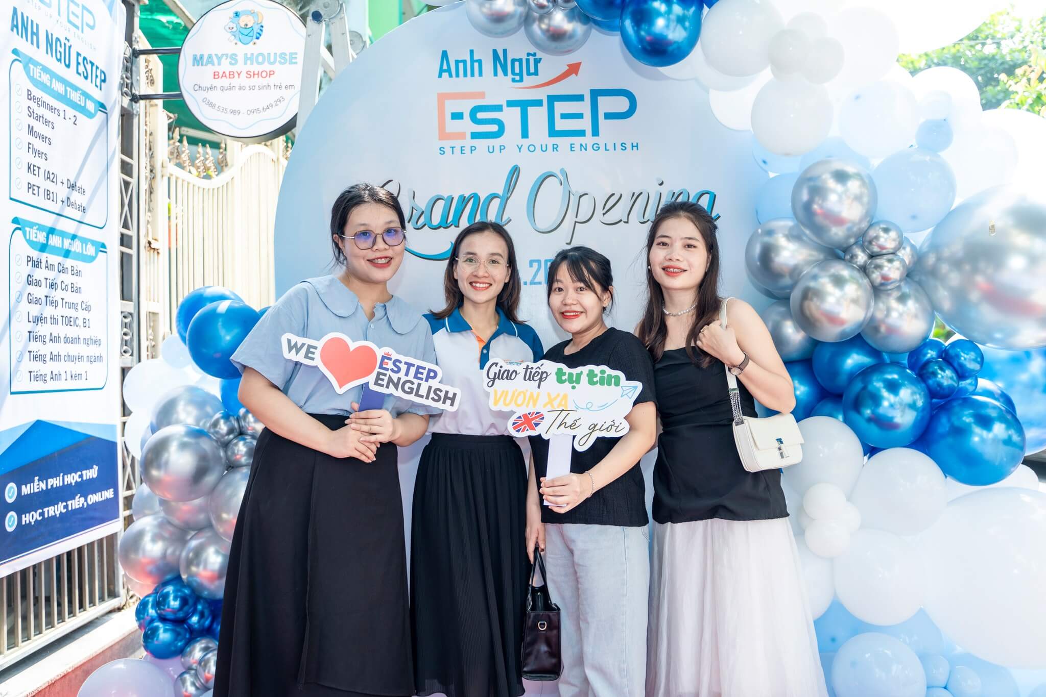 Tưng Bừng Khai Trương Trung Tâm Anh Ngữ ESTEP Tại Đà Nẵng