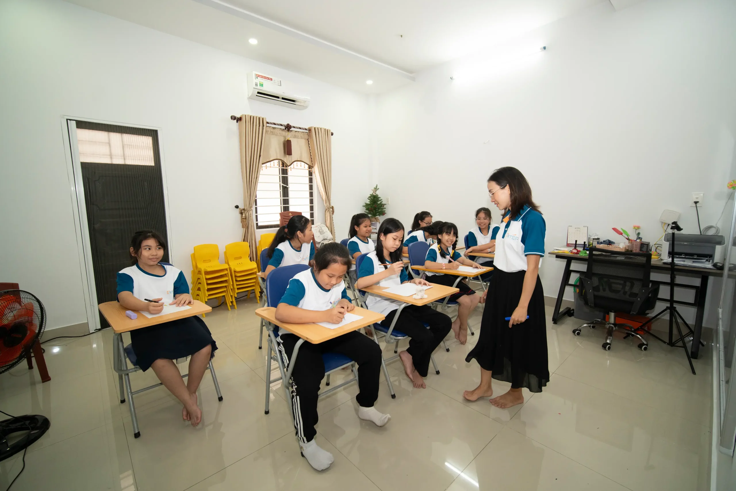 Lớp học tại trung tâm tiếng Anh thiếu nhi Đà Nẵng của Anh ngữ ESTEP