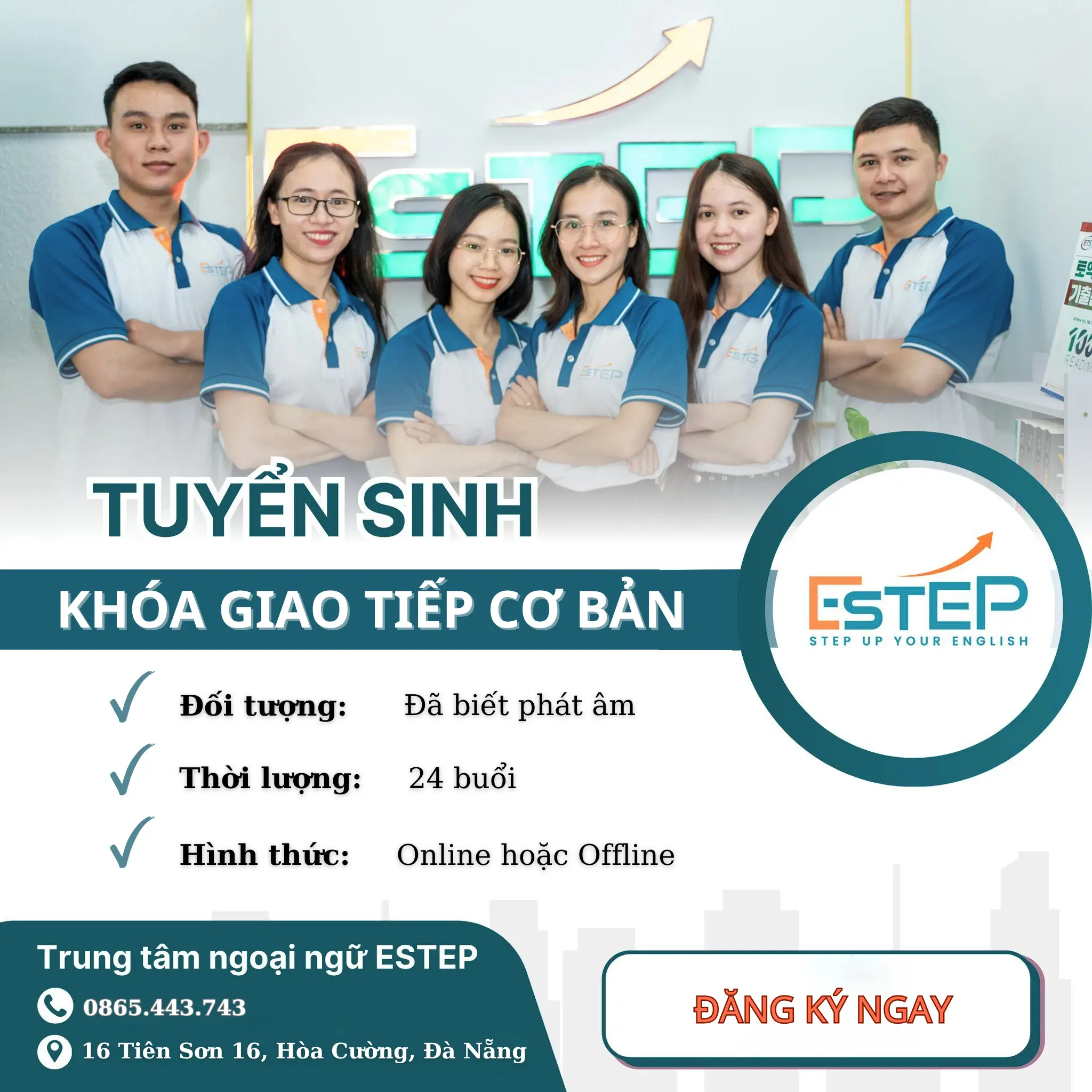 Khóa học tiếng anh cho người lớn tại Đà Nẵng - Cấp độ 2 (khóa giao tiếp cơ bản)