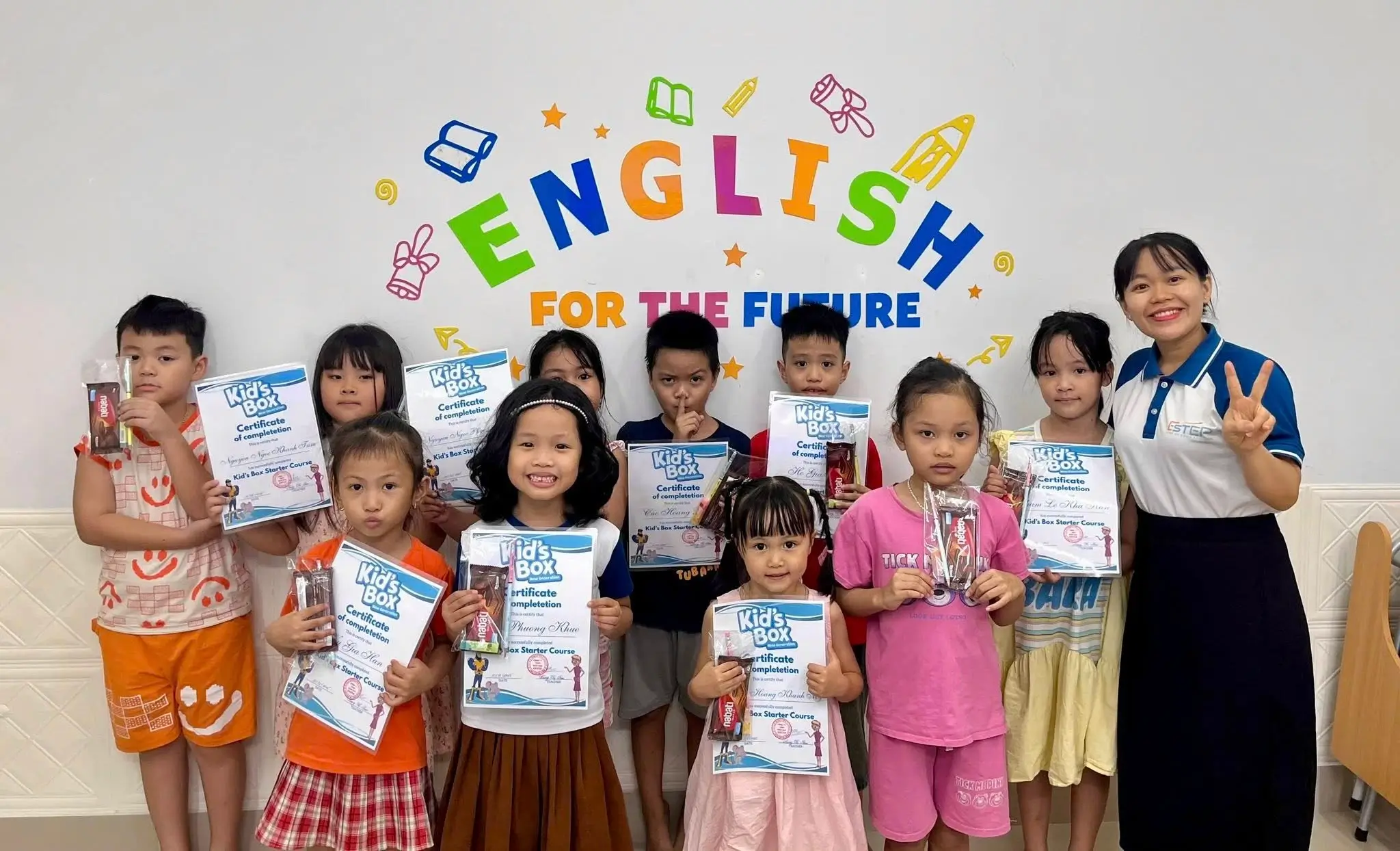 Trung tâm Anh ngữ ESTEP - Khóa học tiếng anh cho trẻ mầm non