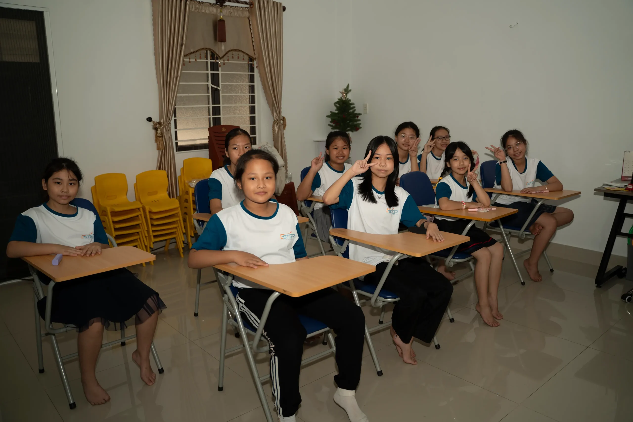 Lớp học tại trung tâm tiếng Anh thiếu nhi Đà Nẵng của Anh ngữ ESTEP
