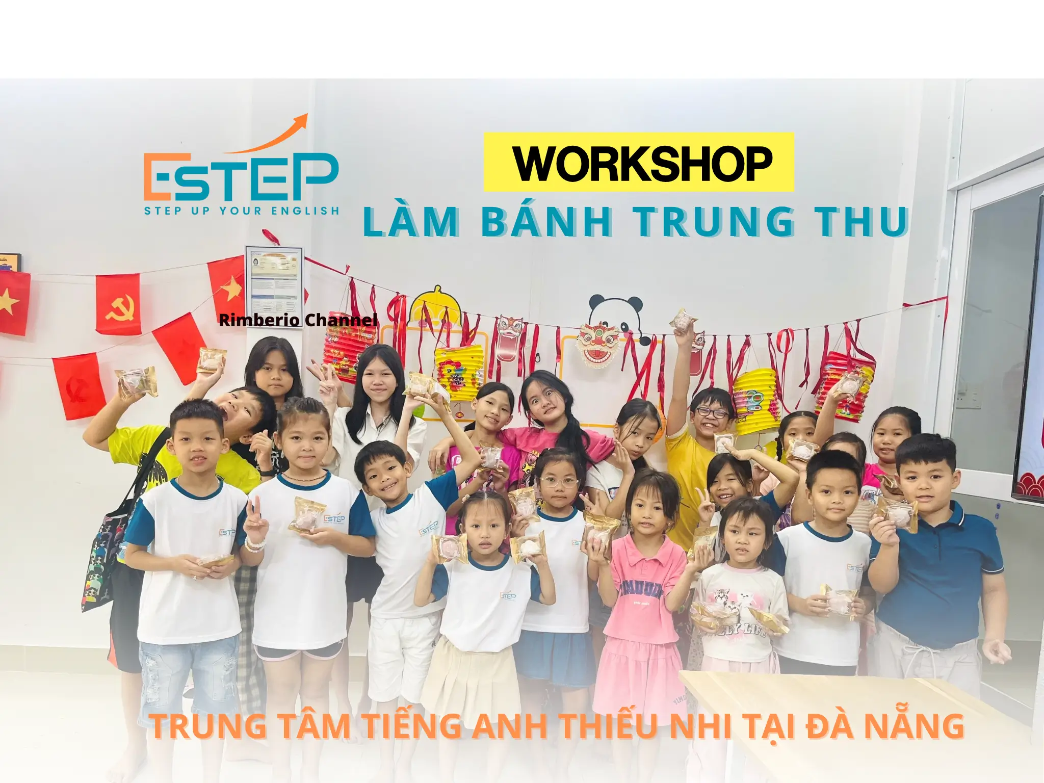 Workshop Làm Bánh Trung Thu Miễn Phí Cùng Anh Ngữ ESTEP 2025