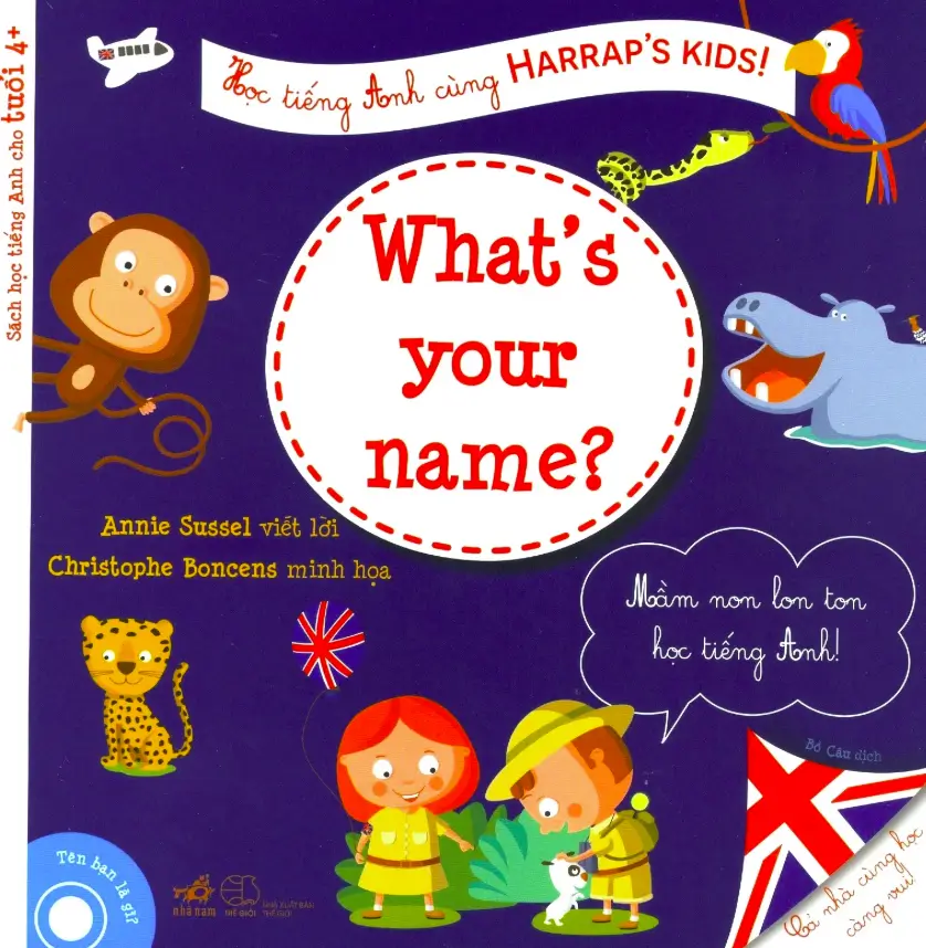 Học tiếng Anh cùng Harrap’s Kid “What’s Your Name?