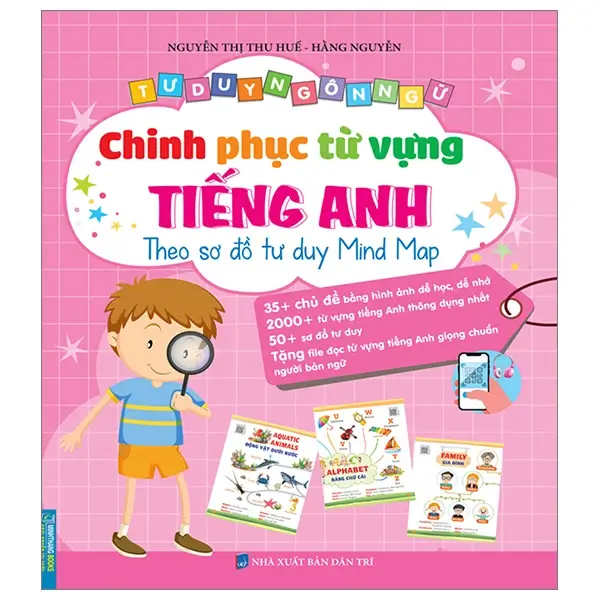 Sách học Chinh phục từ vựng tiếng Anh theo sơ đồ tư duy Mind Map