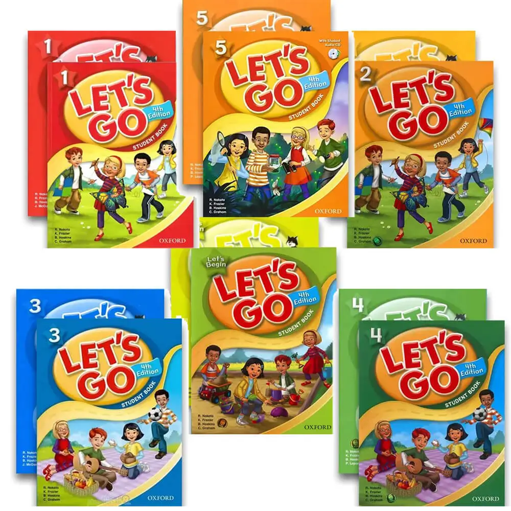 Sách học tiếng Anh cho bé 3 tuổi sinh động – Let’s Go