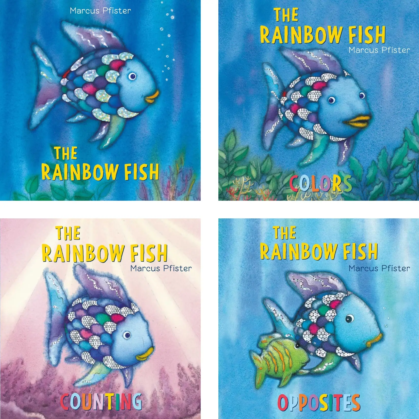 The Rainbow Fish – Marcus Pfister - Sách tiếng Anh cho trẻ em 3-5 tuổi