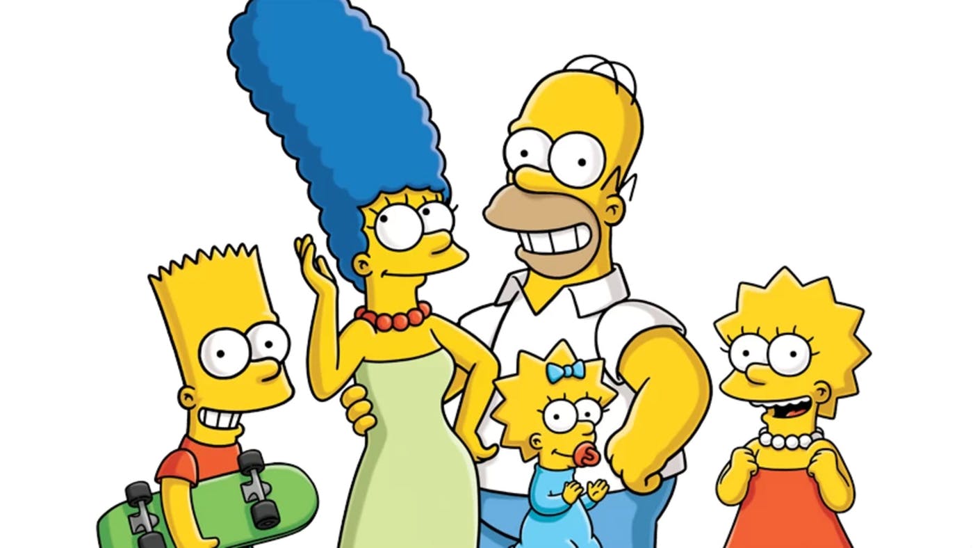 Phim hoạt hình cho bé học tiếng Anh: The Simpsons – Gia Đình Simpson (1989)