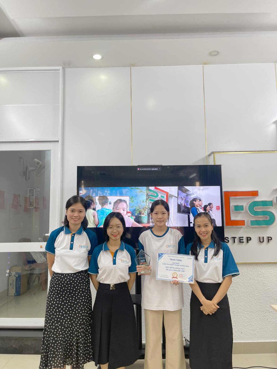 Danh sách những thí sinh xuất sắc cuộc thi thuyết trình tiếng Anh ESTEP your Voices 2025